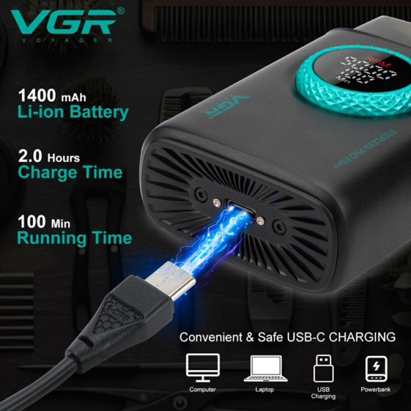 Бритва VGR V-377 Black