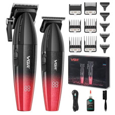 Набір для стрижки волосся 2в1 VGR V-640 S2 Black/Red