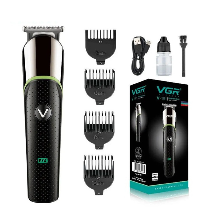 Машинка для стрижки VGR V-191 Black