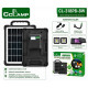 Портативная солнечная станция CCLAMP CL-318PB-8W, 5400 mAh с LED-лампами