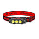 Фонарик налобный с аккумулятором 18650, USB Type-C, COB LED BAILONG BL-2119C