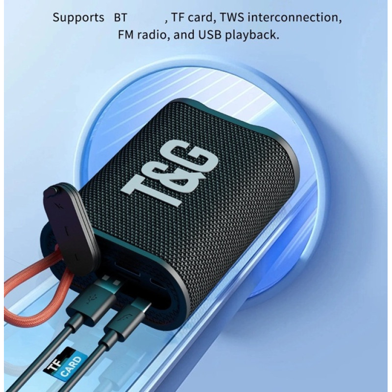 Колонка з RGB підсвічуванням TG-396