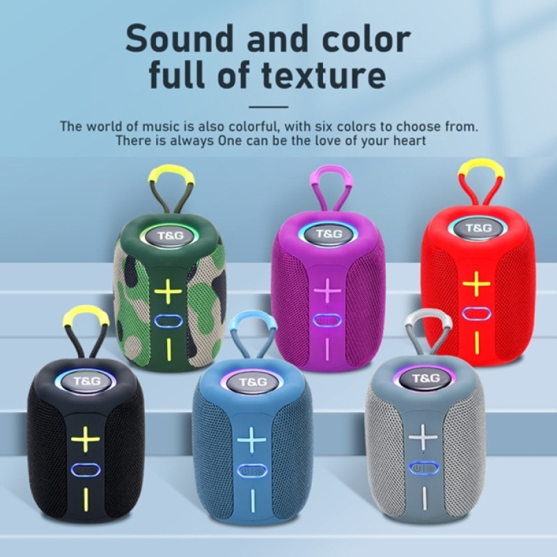 Колонка с RGB подсветкой TG-658