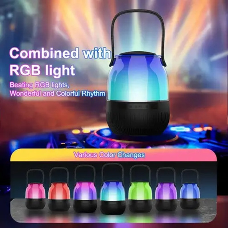 Колонка с микрофоном и RGB подсветкой ХМ-А68