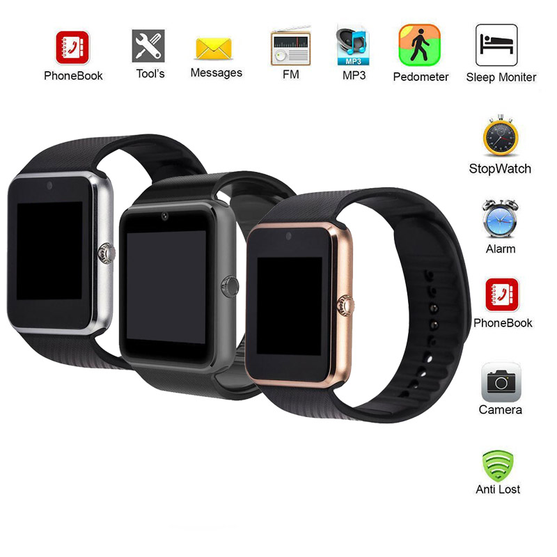Смарт-годинник Smart Watch GT08 Black (RS)