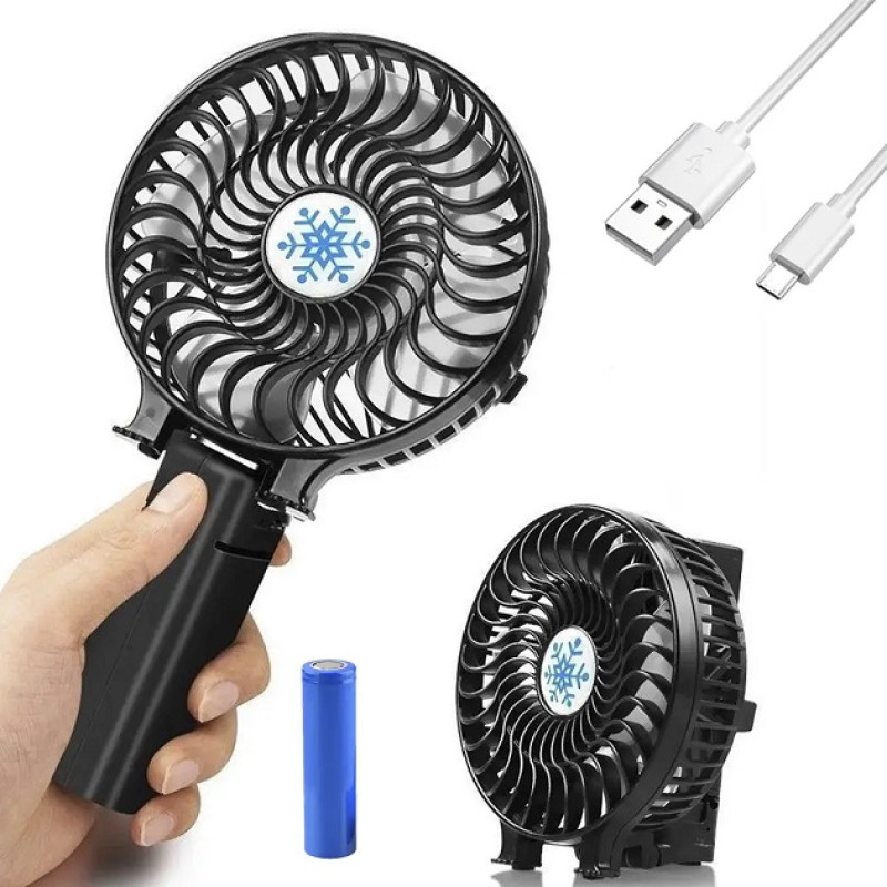 Вентилятор ручний з акумулятором Handy Mini Fan