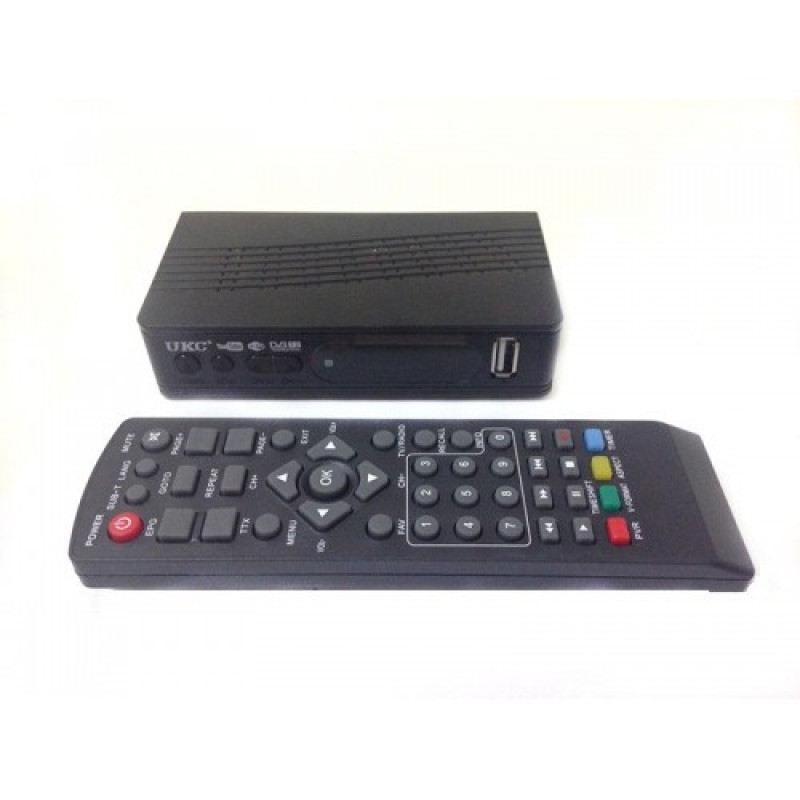 Цифровий ресивер DVB-T2 UKC 0967 з підтримкою WiFi адаптера