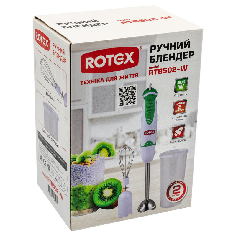 Блендер ROTEX RTB502-W