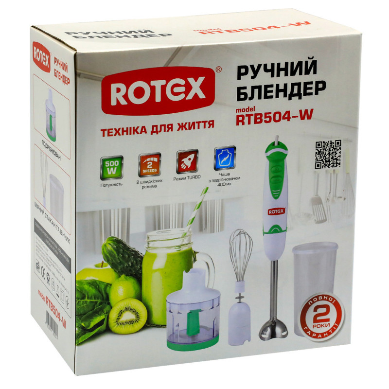 Блендер ROTEX RTB504-W