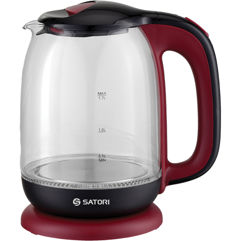 Электрочайник SATORI SGK-4180-RD 1.7л, 2200Вт (Красный)