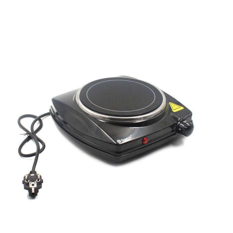 Плита інфрачервона Domotec MS-5851 1кф., 900Вт. (Чорний)  (RS)
