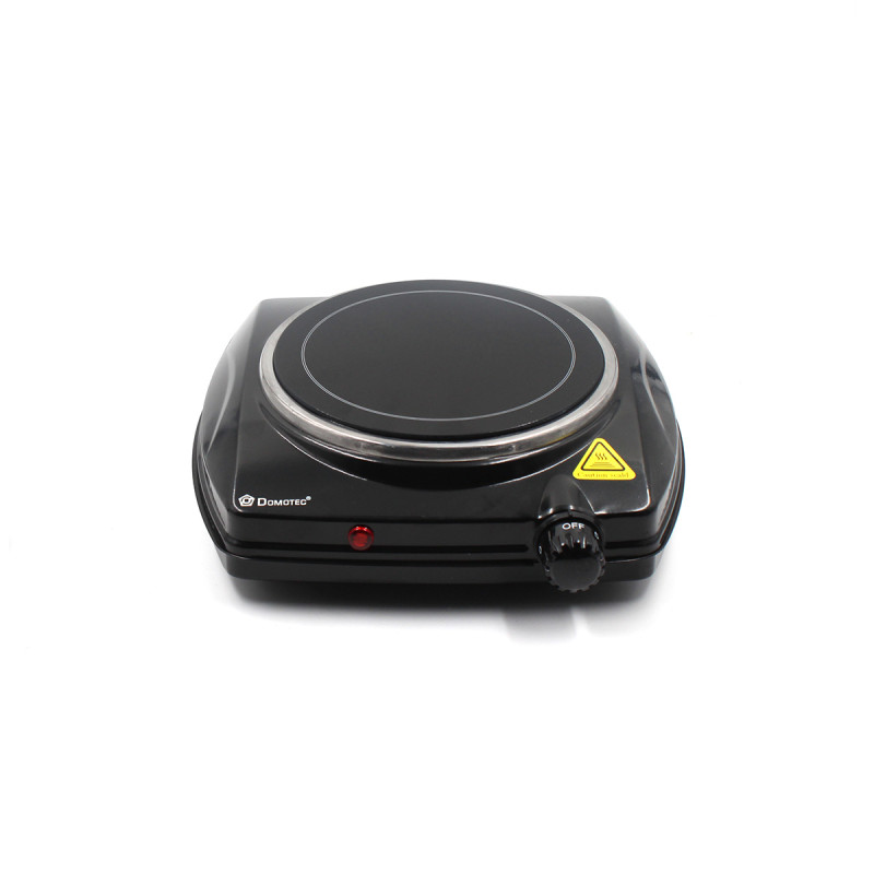 Плита інфрачервона Domotec MS-5851 1кф., 900Вт. (Чорний)  (RS)