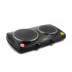 Плита інфрачервона Domotec MS-5852 2кф., 2100Вт. (Чорний)  (RS)
