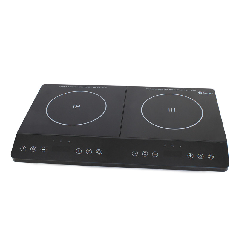 Плита індукційна Domotec MS-5872 2кф., 4000Вт. (Чорний)