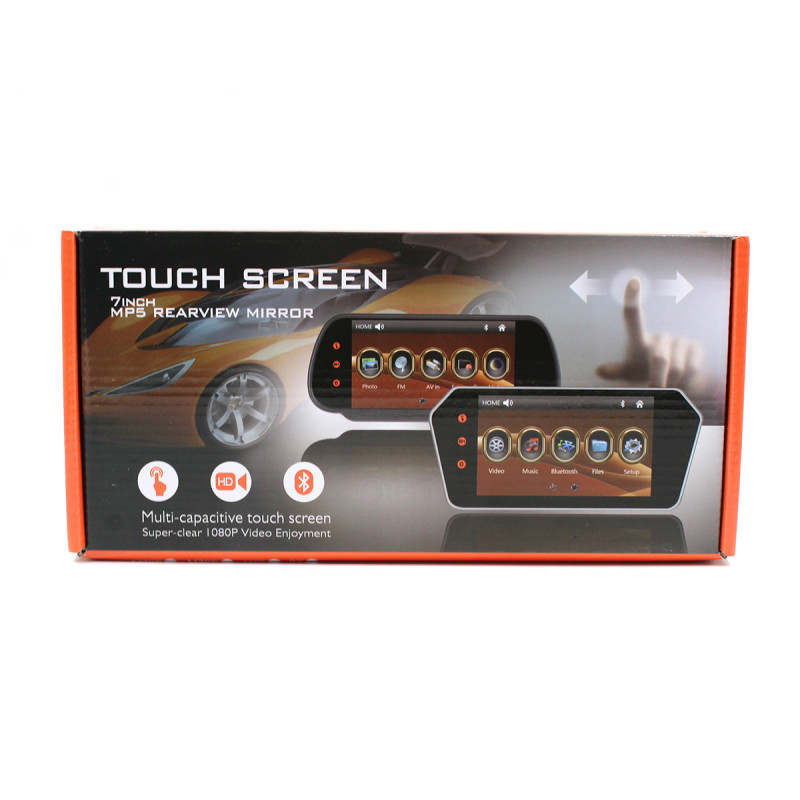 Дзеркало заднього виду UKC 7inch MP5 Touch Screen DVR
