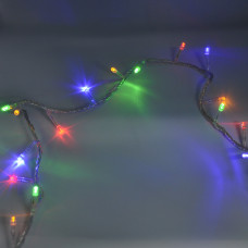 Гирлянда-нить (String-Lights) 400M-1 внутренняя, пров.:прозрачный, 20м (Разноцветная)