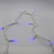 Гирлянда-нить (String-Lights) наружная 100L 3.3 B синий (пров.:белый; 10м)