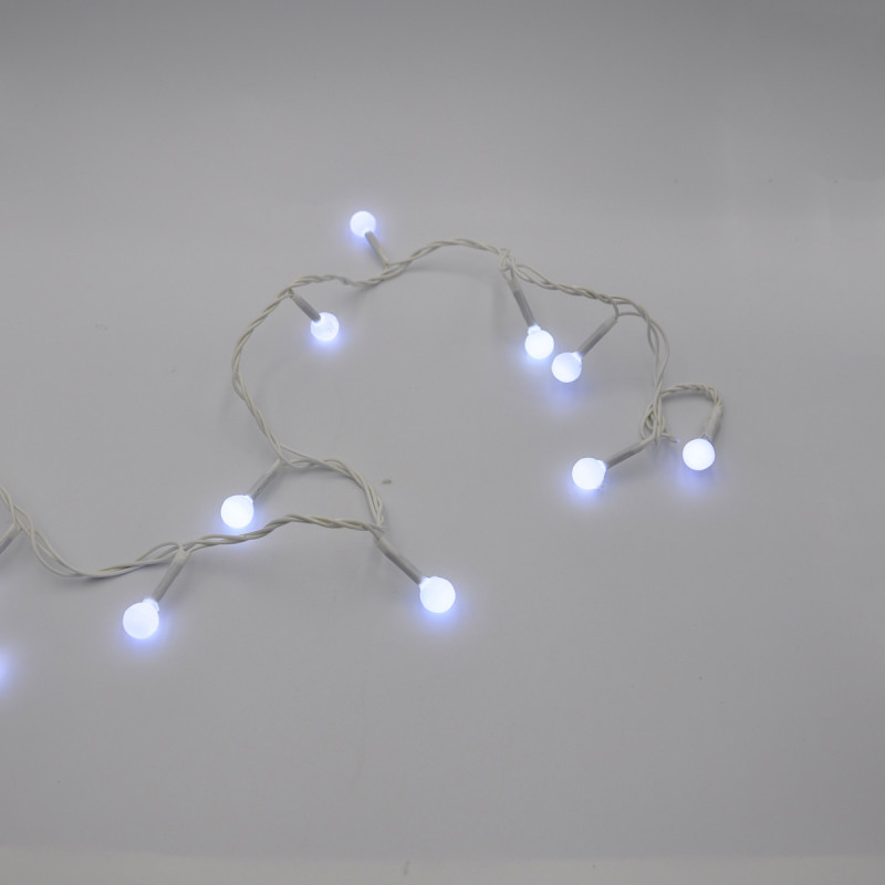 Гирлянда-нить (String-Lights) 100W-6-1 внутренняя, пров.:белый, 7м (Белый)