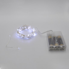 Гирлянда-роса (Copper Wire) 100W-1 Battery внутренняя, пров.:прозрачный,  (Белый)