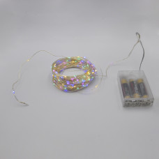 Гирлянда-роса (Copper Wire) 200M-1 внутренняя, пров.:прозрачный,  (Разноцветная)