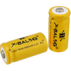 Аккумулятор Li-ion 16340 5800mAh  X-Balog
