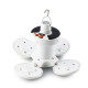 Ліхтарик для кемпінгу JG Solar Emergency Charging Lamp 2029/HJM 908-5