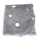 Плед-покривало Magic Blanket, що світиться в темряві (150х100см, мікрофібра, зірки) (без коробки)