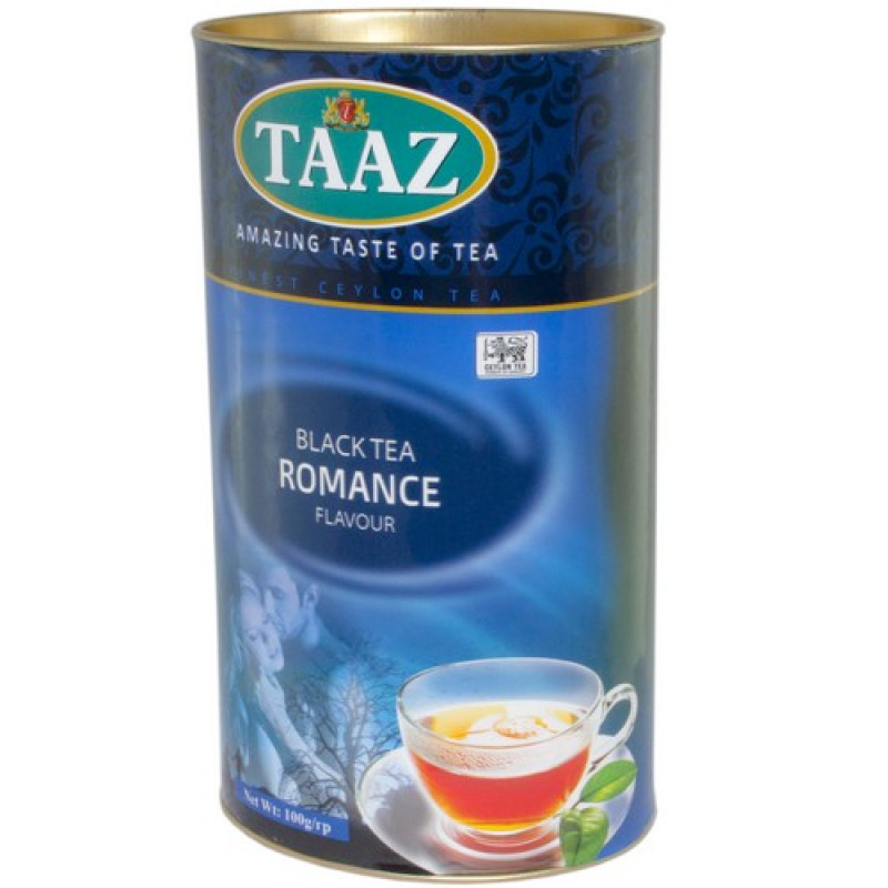 Чай TAAZ Романс черны 100 гр ж/б