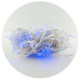 Гирлянда-нить (String-Lights) 300B-1 внутренняя, пров.:прозрачный, 12м (Синий)