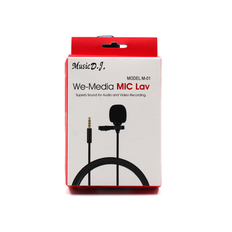 Мікрофон MEDIA MICROPHONE DM M-01 AUX 3.5MM