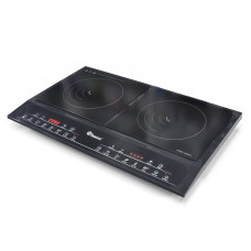 Плита індукційна Domotec MS-5863 2кф., 4000Вт. (Чорний)