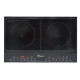 Плита індукційна Domotec MS-5863 2кф., 4000Вт. (Чорний)