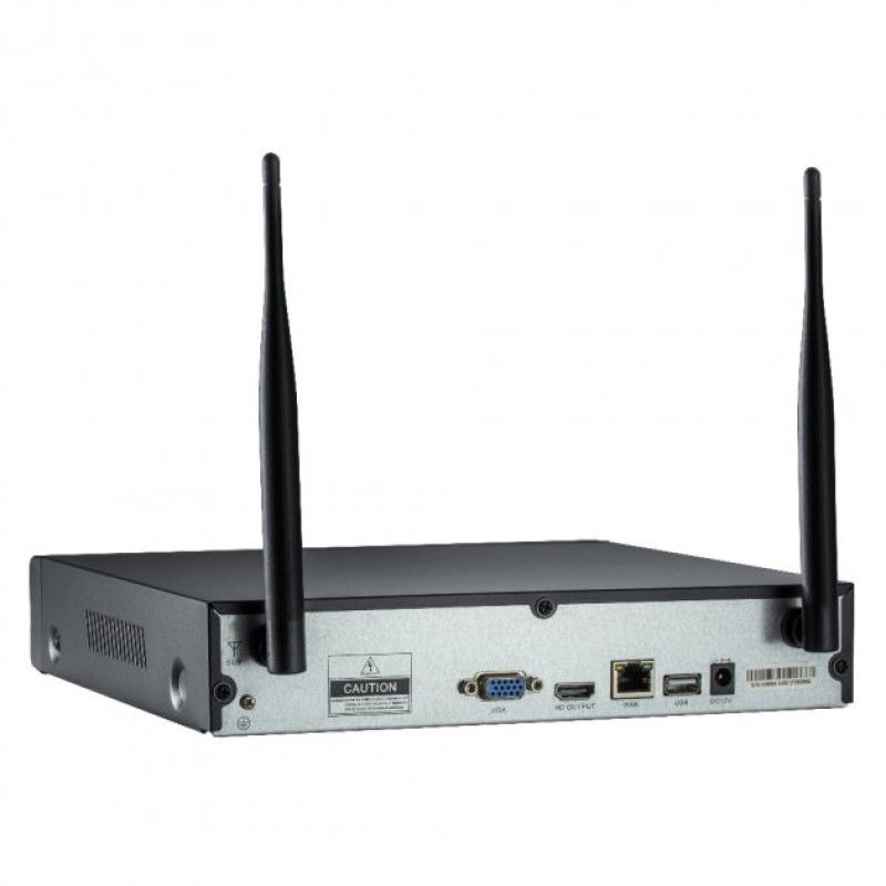 Комплект видеонаблюдения беспроводной Full HD Wi-Fi на 4 камеры с регистратором