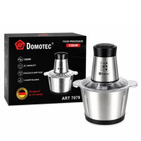 Измельчитель МОЛНИЯ DOMOTEC 1500Вт металл (Черный)