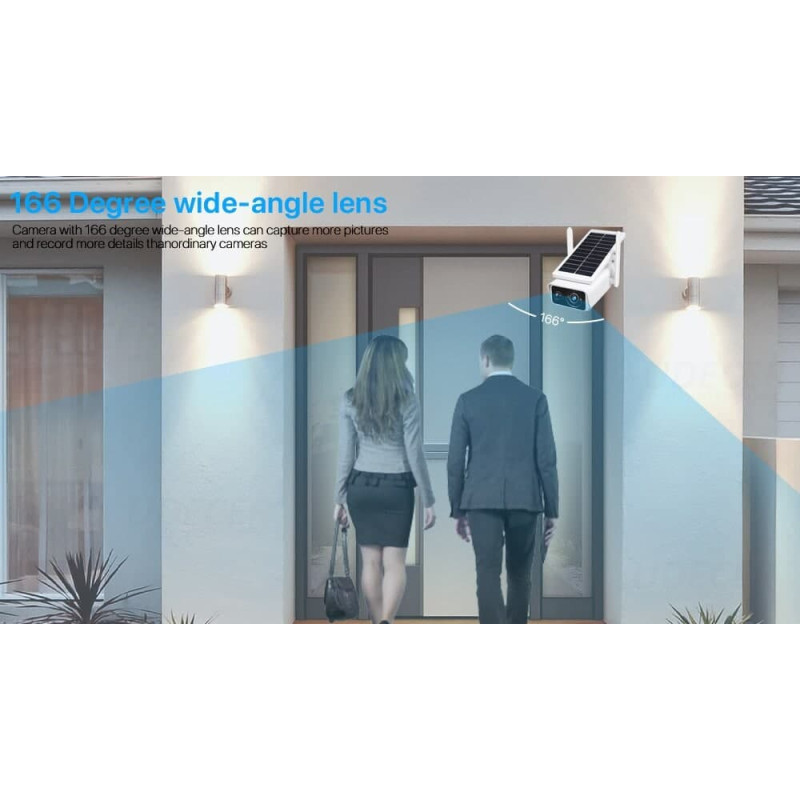 Камера для відеоспостереження WiFi Smart Camera iCSee APP SOLAR 3MP