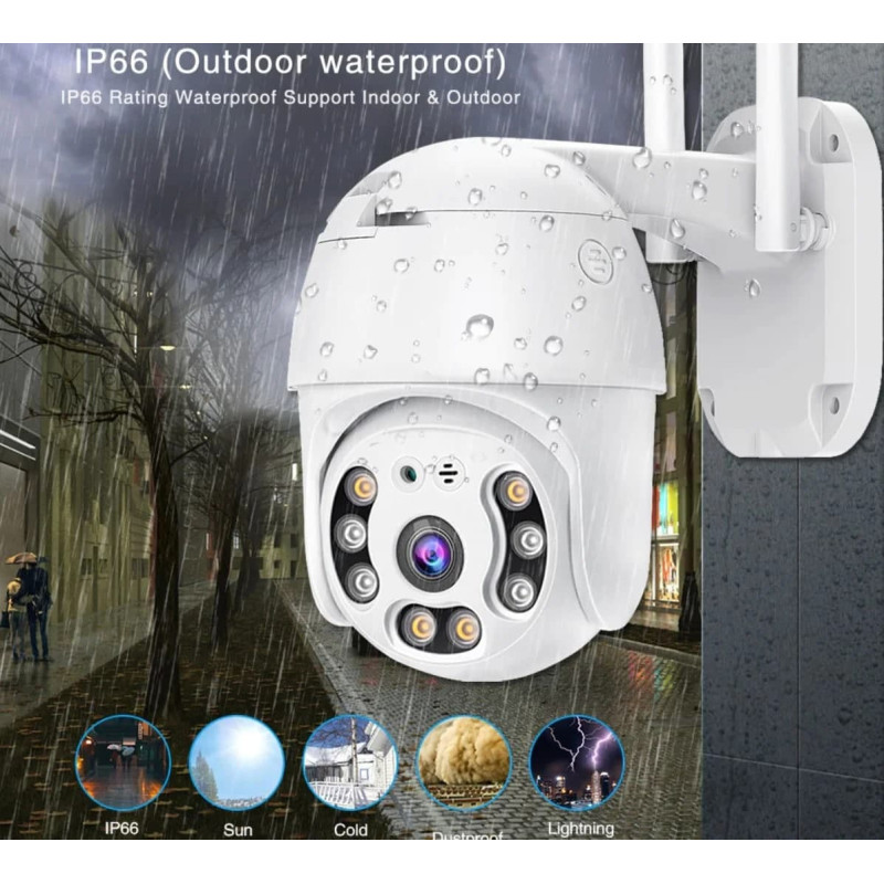 Камера відеоспостереження WiFi Smart Camera iCSee APP PTZ 3MP