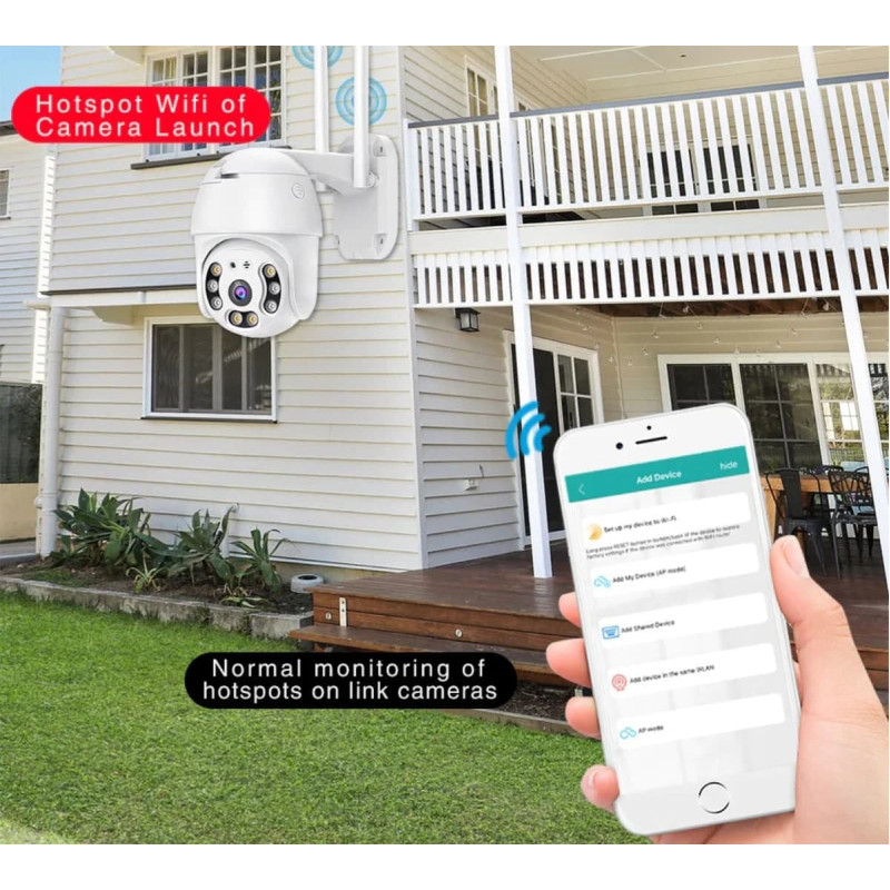Камера відеоспостереження WiFi Smart Camera iCSee APP PTZ 3MP