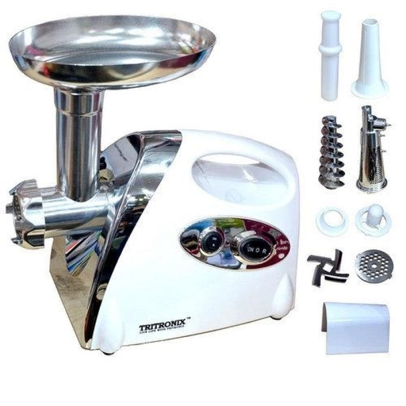 М'ясорубка TRITRONIX TX-MJ3030 white (3000Вт, томати)