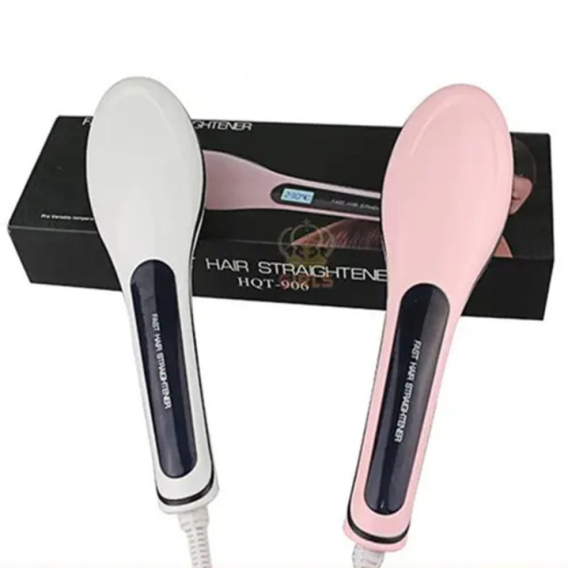 Гребінець-випрямляч для волосся Fast Hair Straightener HQT-906