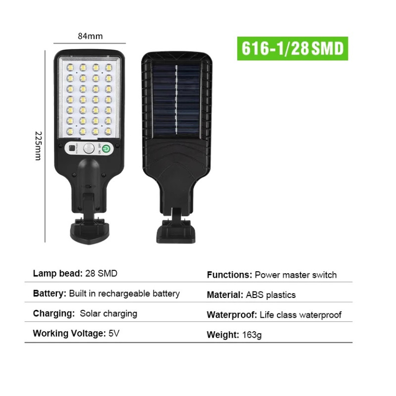 Фонарь уличный на столб Sensor Street Lamp JY-616-1