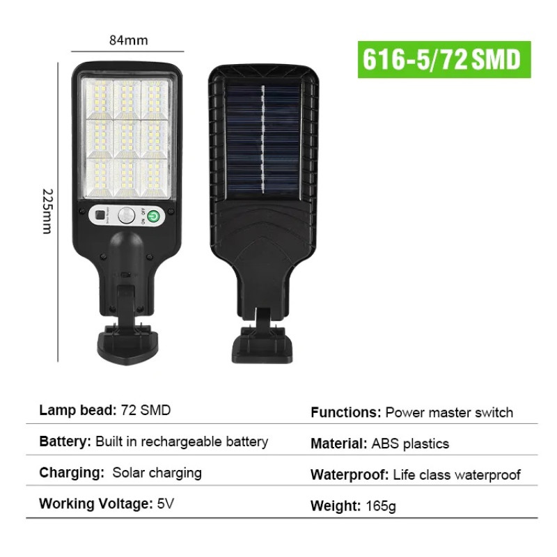 Фонарь уличный на столб Sensor Street Lamp JY-616-5