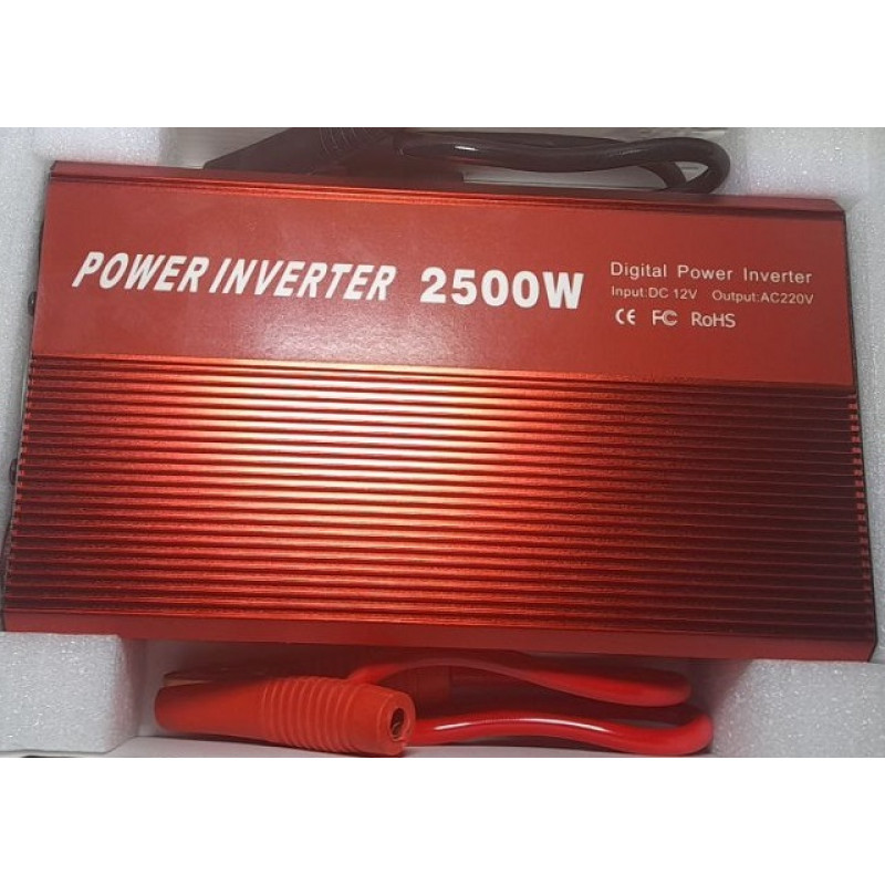 Перетворювач 2500W 12V UN-3058 (work 1100W)