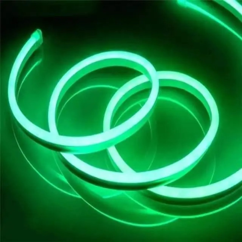 Стрічка силіконова LED NEON 5M Green 12V-220V