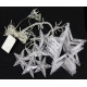 Гирлянда-бахрома (Stars) Curtain 12-W 3м*0.8*.05 универсальная, пров.:прозрачный, (Белый)