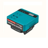 Аккумуляторный инвертор напряжения (без аккумулятора) DC 18-21V на 220V 120W 