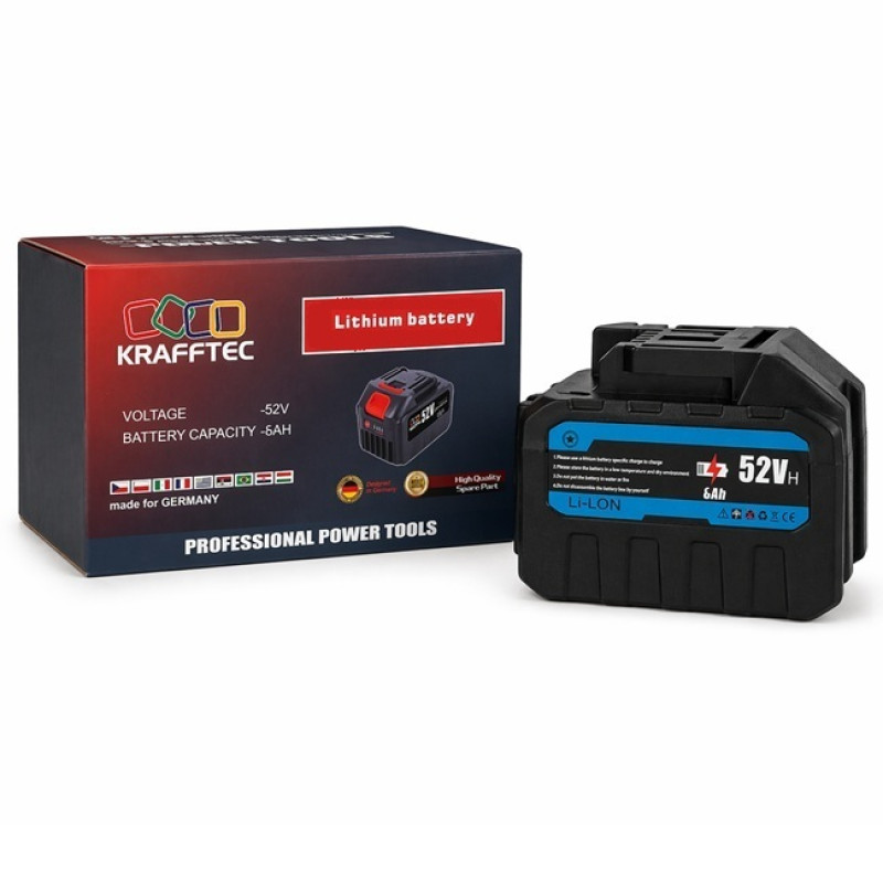 Акумуляторна батарея KRAFFTEC 52V 6AH