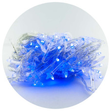Гирлянда-нить (String-Lights) 300B-2 внутренняя, пров.:прозрачный, 12м (Синий)