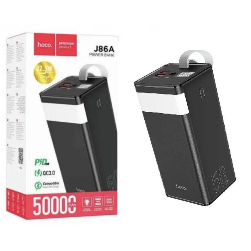 Мобільна зарядка 50000mAh HOCO J86А