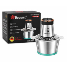 Подрібнювач блискавка DOMOTEC 1500Вт метал (Зелений)