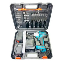 Аккумуляторный гайковерт с 25 насадками DOMOTEC 96V 